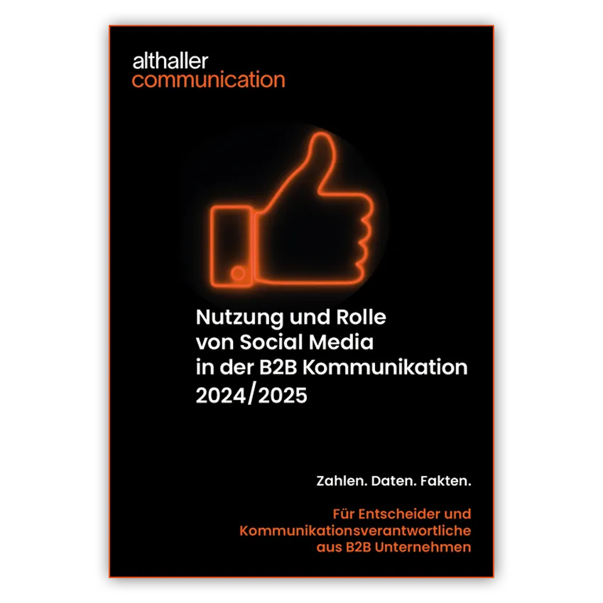 Große B2B Social Media Studie 2024/25