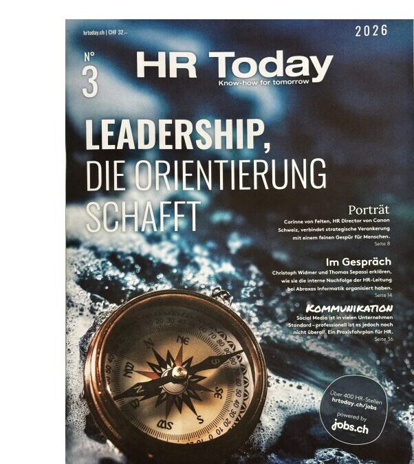 B2B Social Media Studie für HR in der Schweiz: HR Today 03/2026